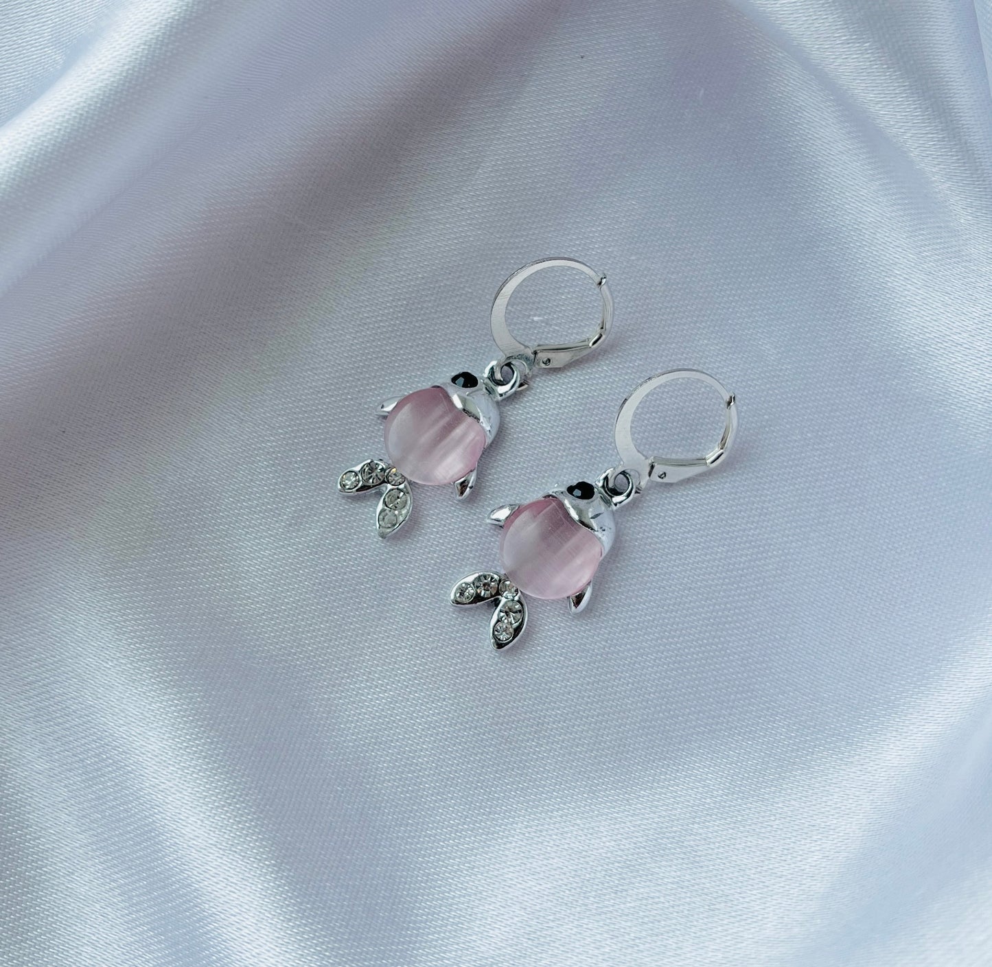 Pretty silver earrings