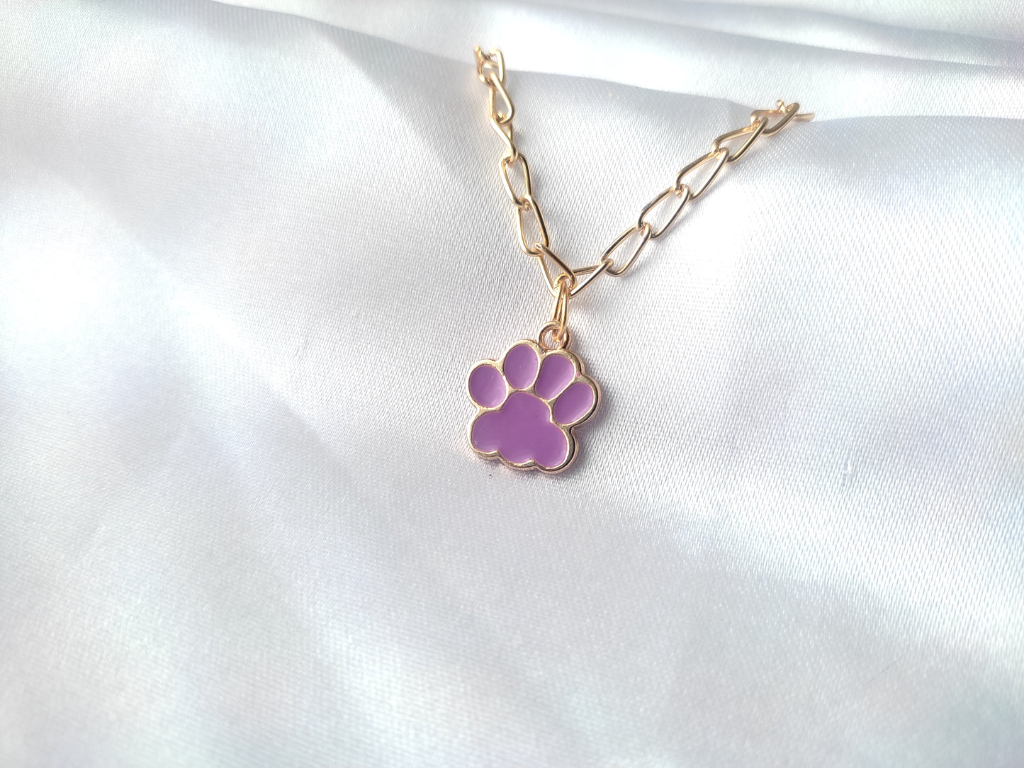 Cute paw chain bracelet for women/girls